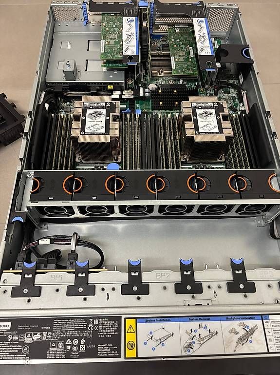 Serveur Lenovo ThinkSystem SR650 - 2x Xeon Gold 5118, 128 Go DDR4 - 2U