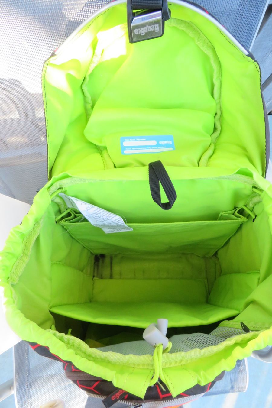 Ergobag Borse & Zaini: ergobag mit Turnbeutel Reflektor und 4 Kletties – Usato da Wil ZH venduto da Tamagy 3