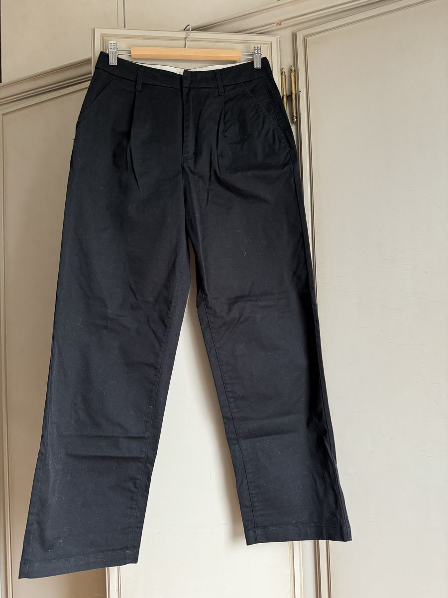 Pantaloni: BRIXTON Damen Stoffhose schwarz Gr. 27 – Usato da Solothurn venduto da coko01