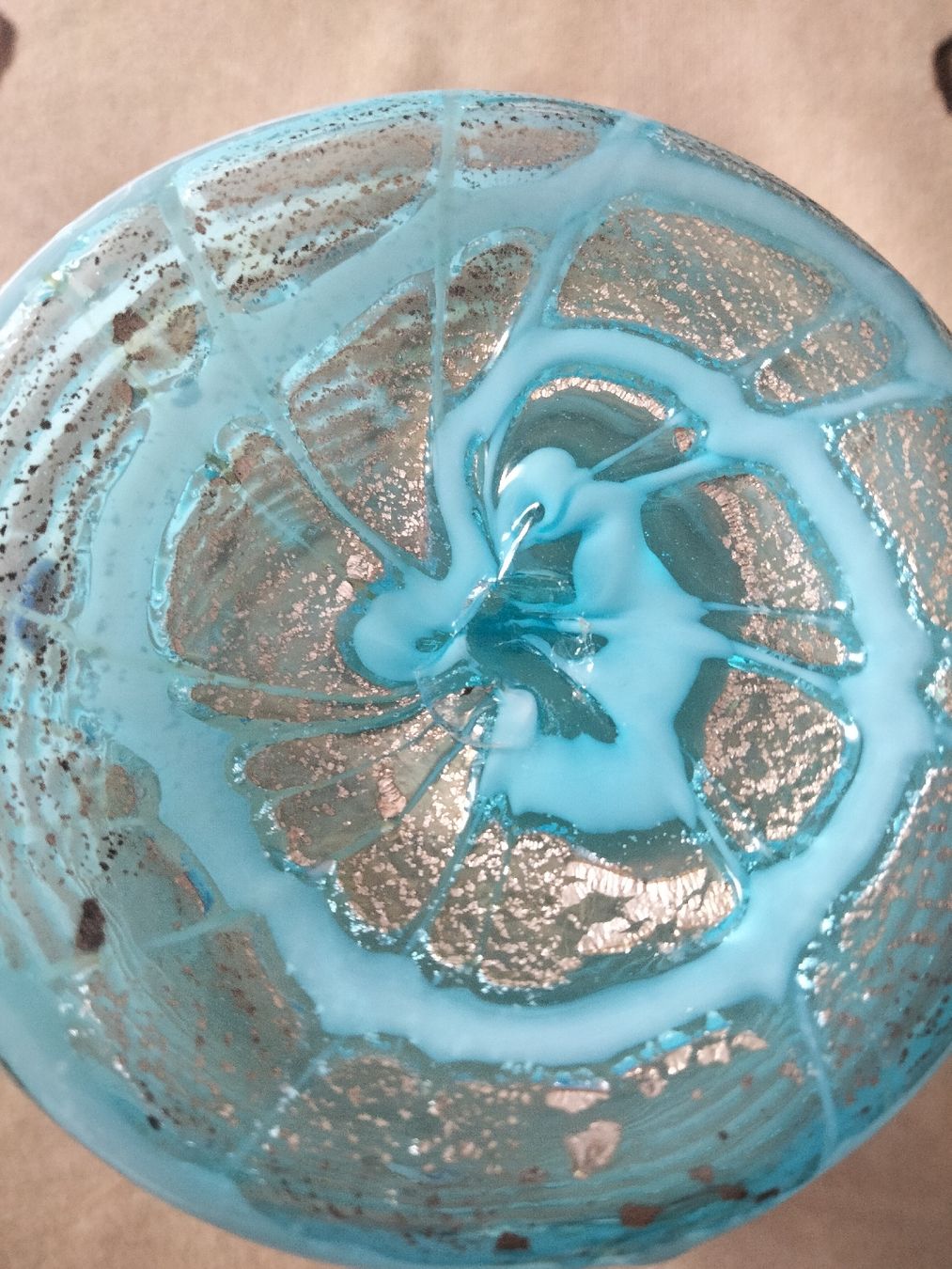 Murano Gläser: Wasser Glas Murano Millefiori eisblau  – Neu (gemäss Beschreibung) aus Küsnacht ZH von turtlehouse 2