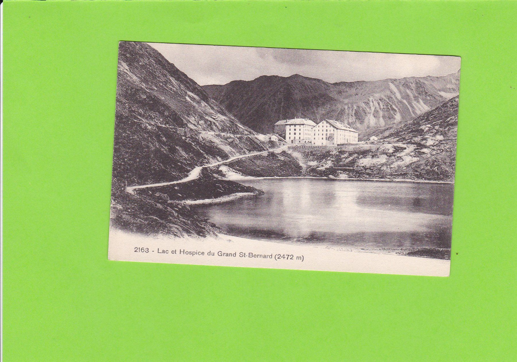 Cartoline postali: Lac et Hospice du Grand St. Bernard – Usato da St. Peterzell venduto da neckertal
