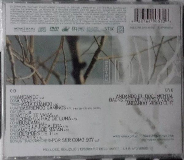 CD: CD/DVD Diego Torres - Andando (2006, ARG) – Usato da Möriken AG venduto da mineralia 1