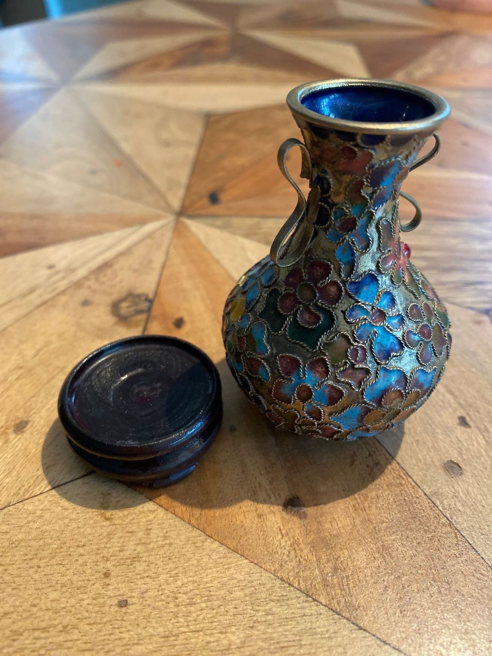 Vasi & Recipienti: Wunderschöne Mini-Vase, filigrane Handarbeit – Usato da Stadel b. Niederglatt venduto da sandart 2
