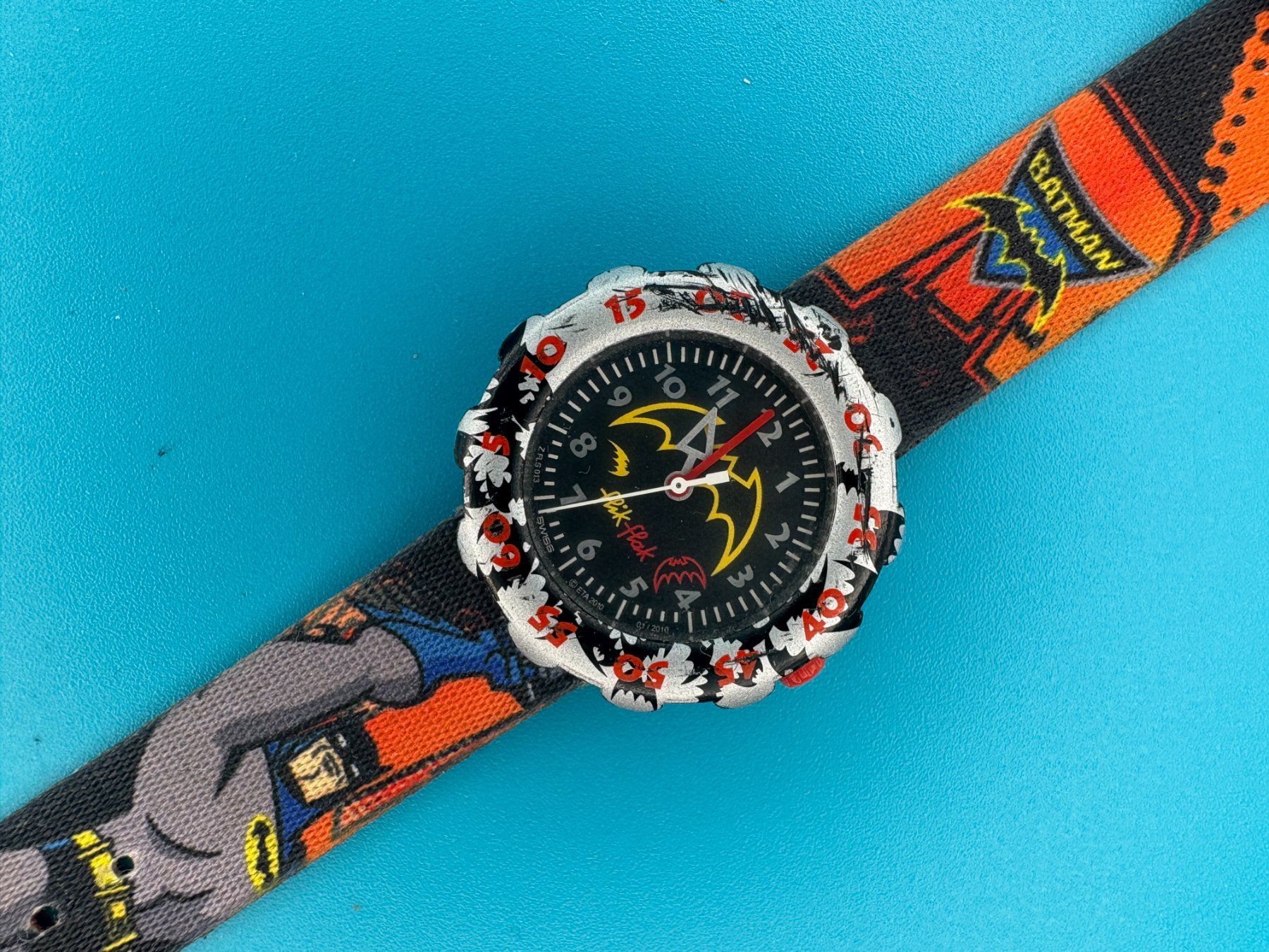 Flik Flak Orologi: Flik Flak Uhr Batman – Usato da Elgg venduto da Jo_Naj