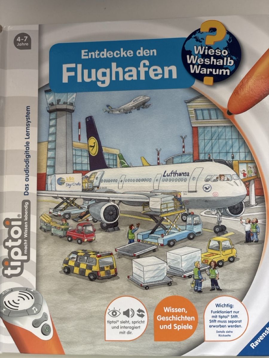 Ravensburger Giocattoli: Tiptoi Stift, 3 Bücher & USB Ladekabel – Usato da Farnern venduto da Zwerg-Nase 2