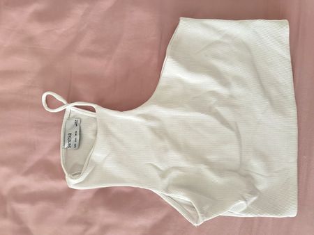 Bershka Top weiss