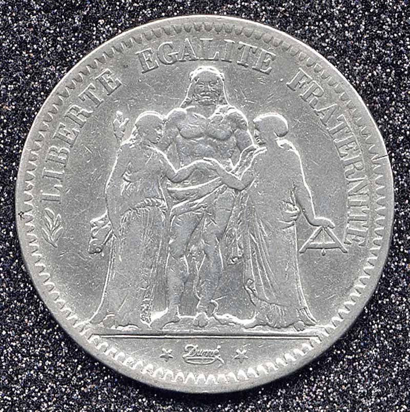 Toutes les monnaies: Münze FR Silber "1849" – D'occasion à Zug par urzeit 1