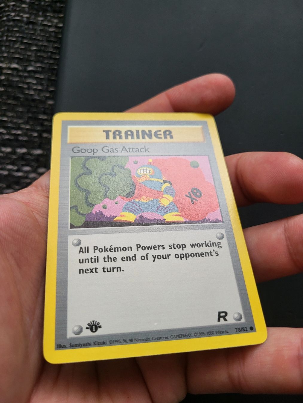 Pokémon Sammelbilder & Trading cards: Goop Gas Attack 1. Edition Top Pokemon Team Rocket – Gebraucht aus oberbuchsiten von nat_8gwb 2