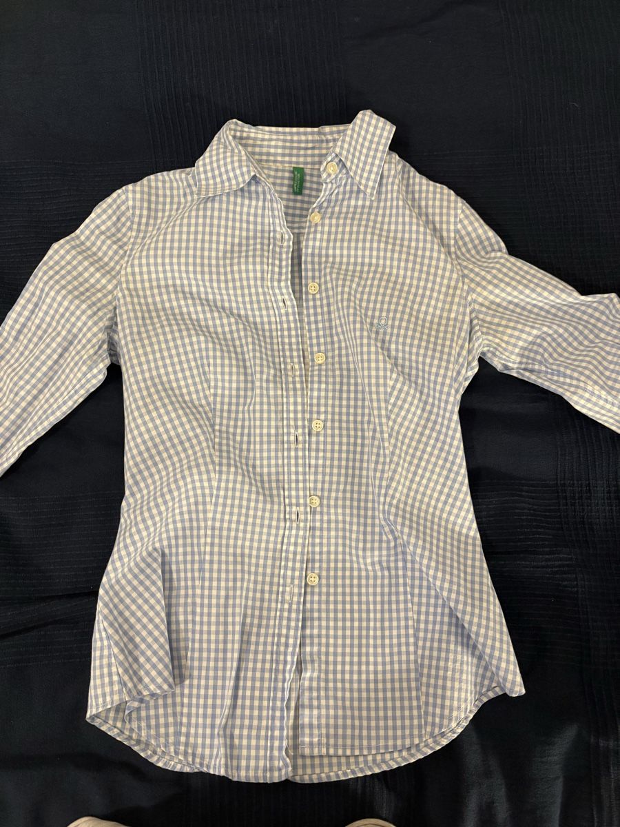 Camicette: Benetton Hemd Grösse S – Nuovo (secondo la descrizione) da Forch venduto da Lalala3626