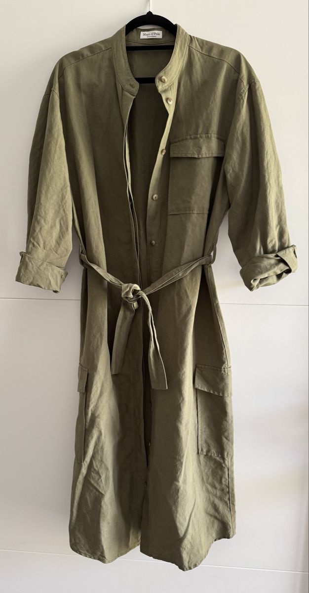 Marc O'Polo Vestiti: Marc O‘Polo Kleid Khaki – Nuovo e nell'imballaggio originale da Zürich venduto da ljp_2hsx