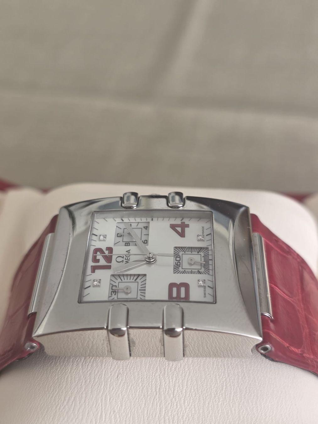 Omega Orologi: Omega Constellation QUADRA, Quarz – Usato da Untersiggenthal venduto da elisabeth076 5