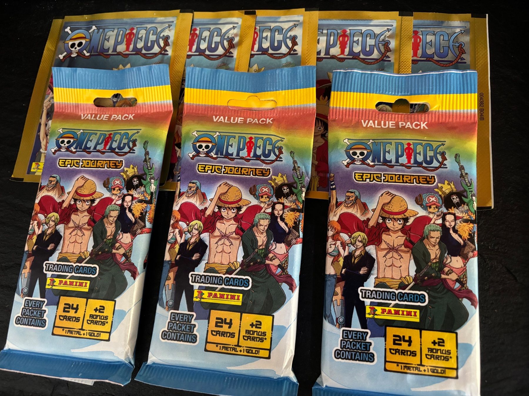 Panini Carte collezionabili: 3 Pack value + 5 Pack Panini - One Piece , le nouveau monde – Nuovo e nell'imballaggio originale da Collombey venduto da Cards07
