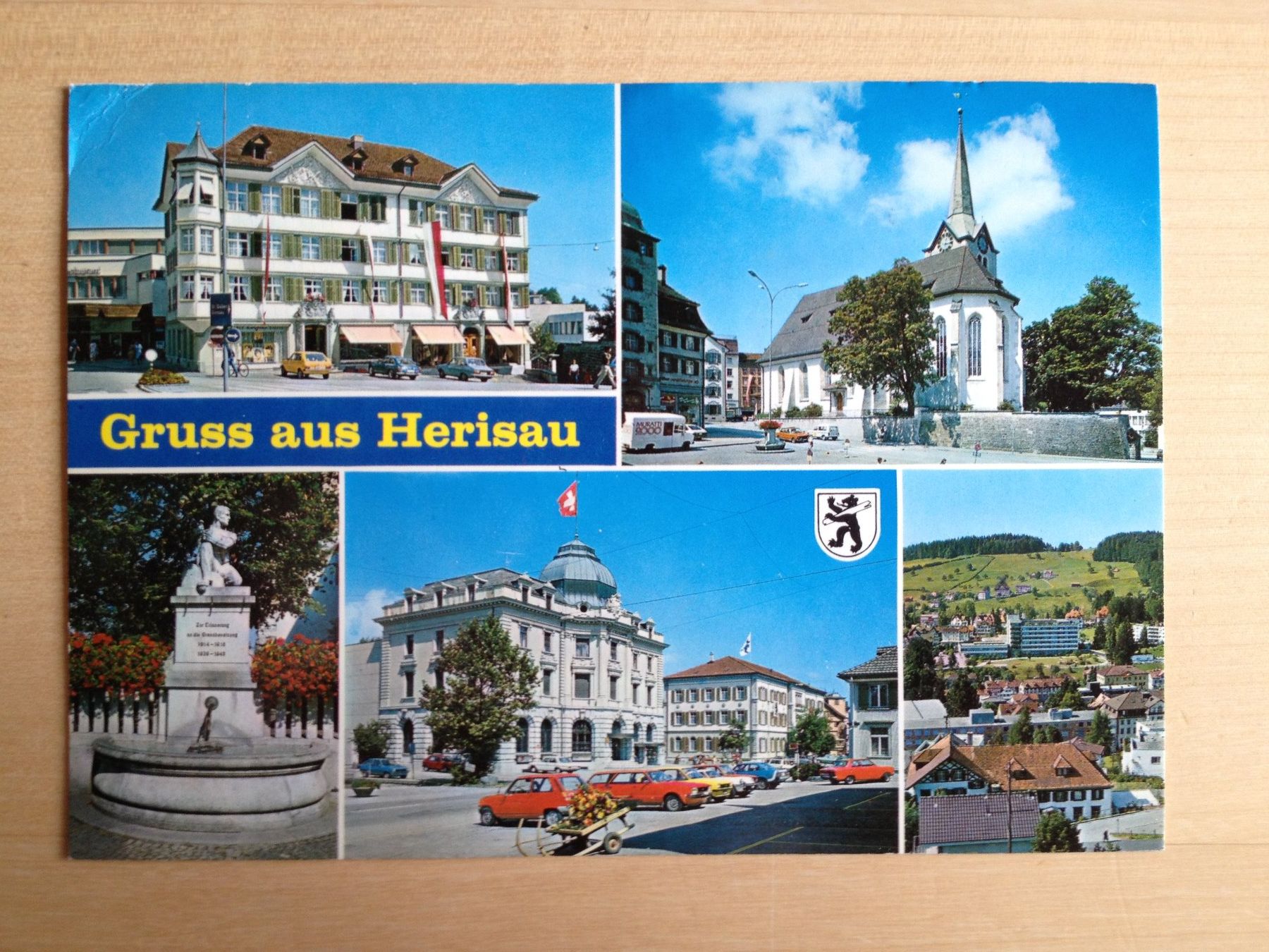 Cartoline postali: AK Herisau AR – Usato da deitingen venduto da popcorn02