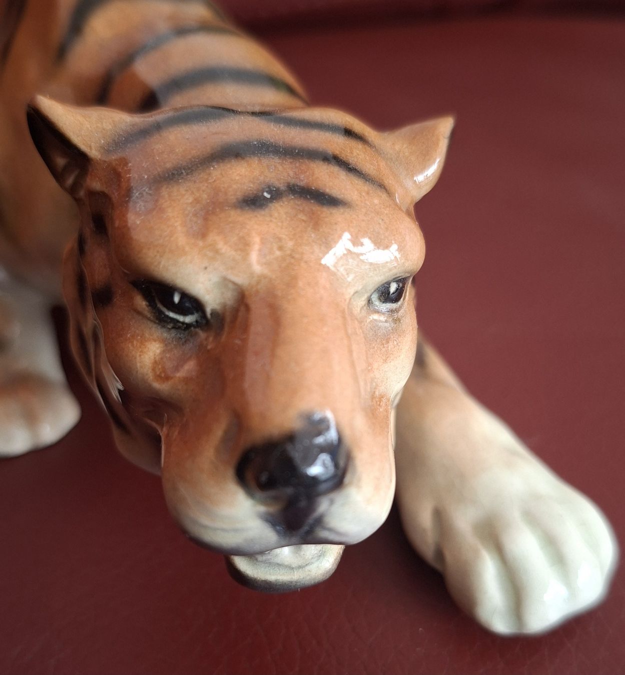 Statuette: Vintage Tiger Figur  – Usato da Galmiz venduto da Schlumpfi5