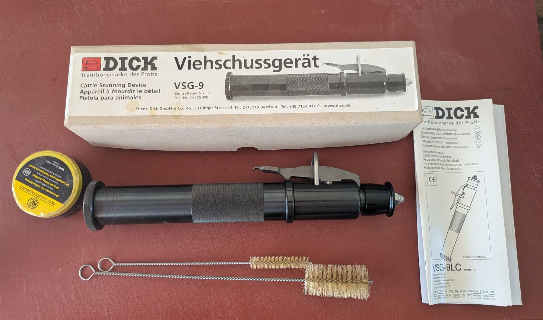 Tutti gli attrezzi: Viehschussgerät – Nuovo (secondo la descrizione) da Wikon venduto da rossmueller.f