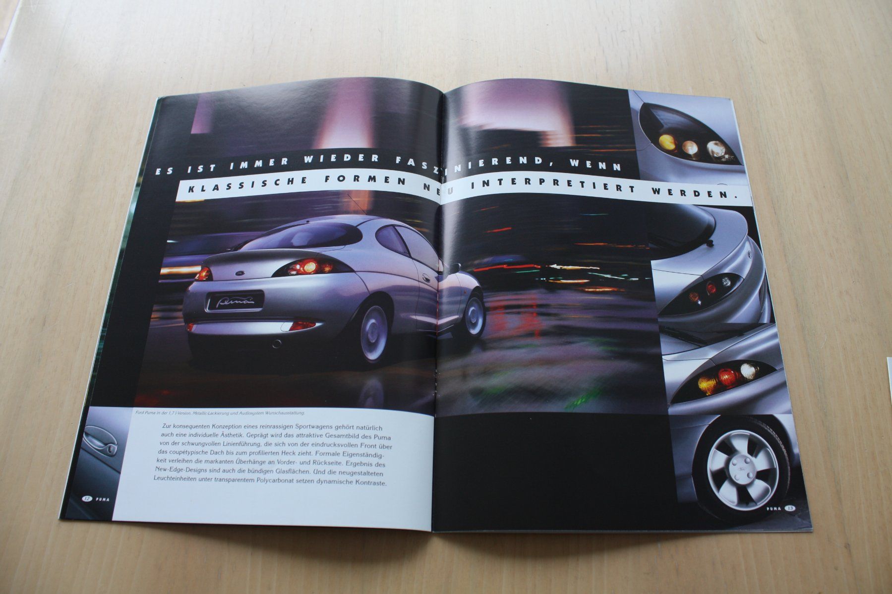 Ford Documenti: Ford Puma - Prospekt von 11/ 1998 – Usato da Wikon venduto da erwin400 7
