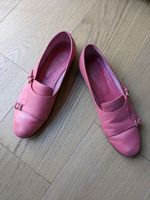 WUNDERBARE SANTONI DAMENSCHUHE, GR. 39.5, PINK, BUTTERWEICH