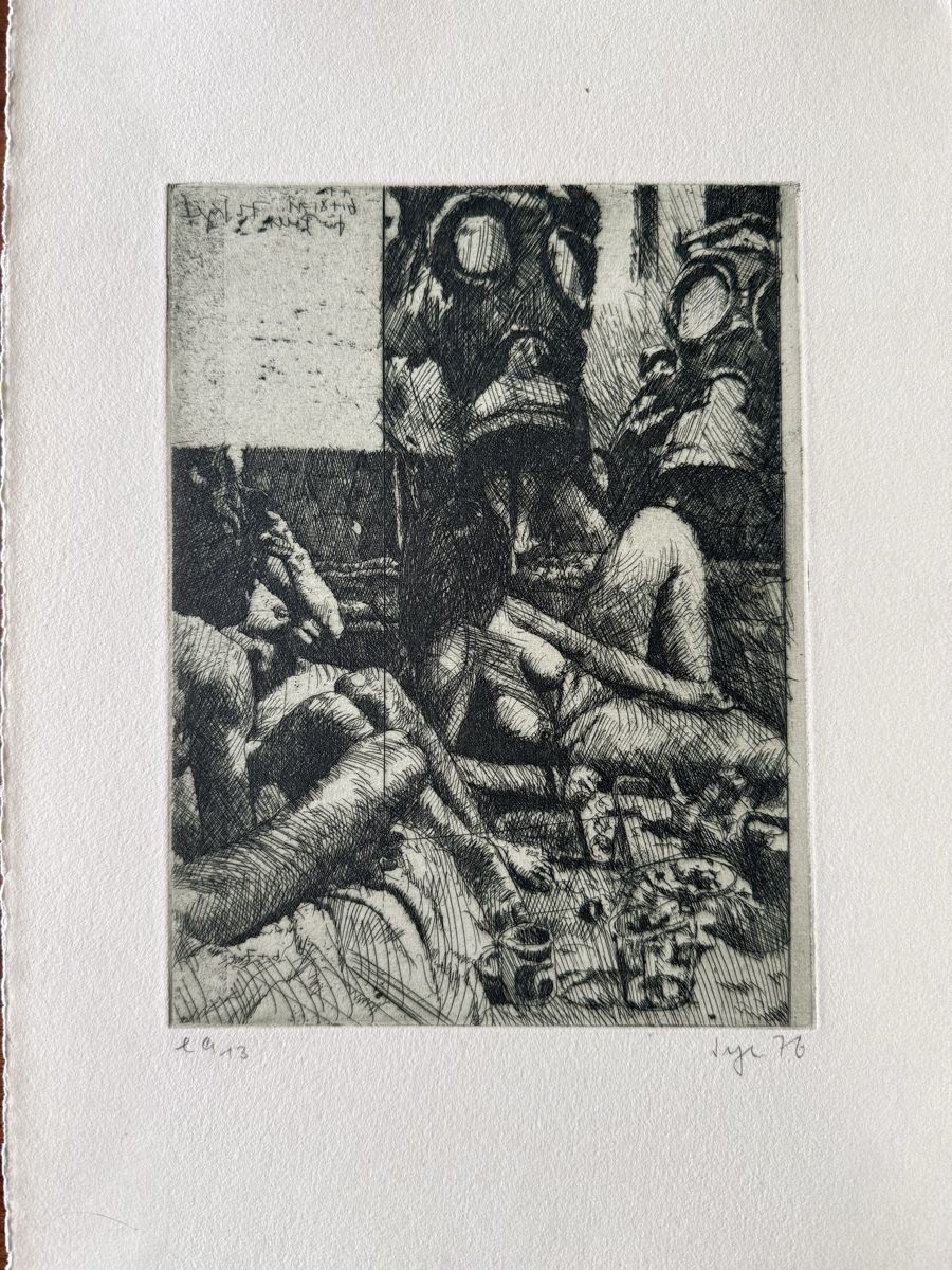 Grafica & Litografie: Radierung 38x27cm – Usato da Solothurn venduto da NUVICO