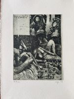 Radierung 38x27cm