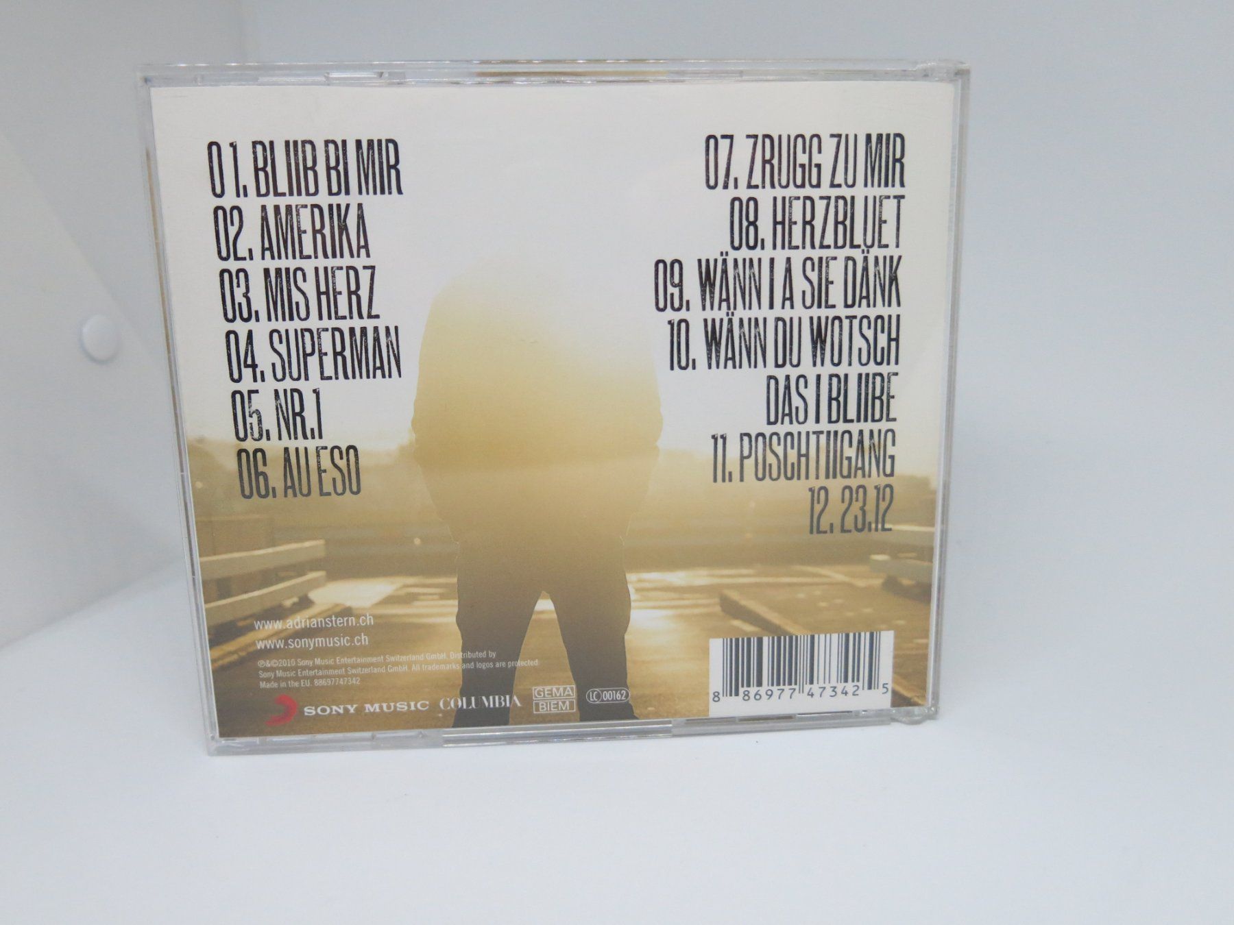 CDs: CD : Adrian Stern - Herz – Gebraucht aus Ernetschwil von luisvonerni 2