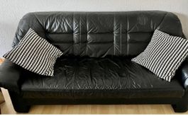Sofa 3 places en cuir, CHERCHER A BIENNE - CH