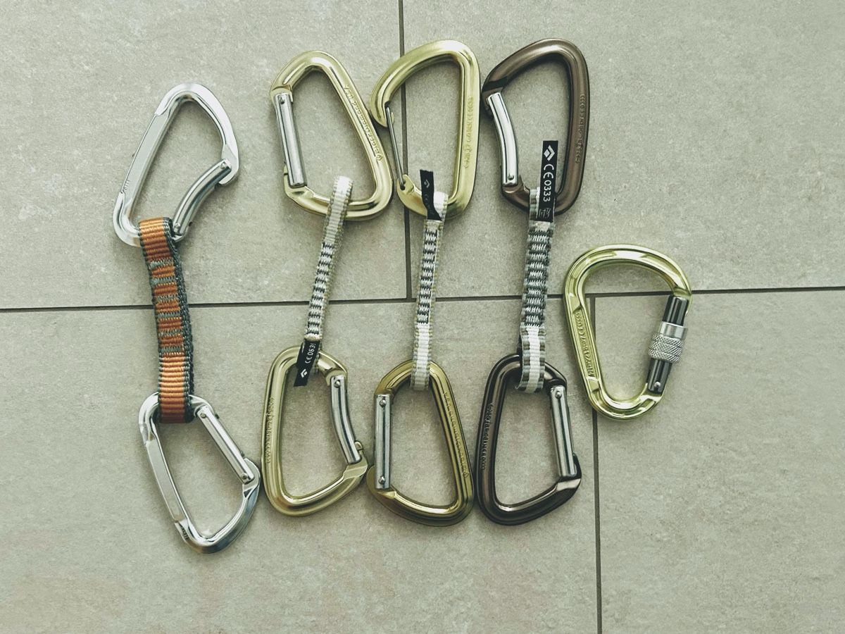 Attrezzatura da arrampicata: Expressschlingen,Schraubkarabiner Black Diamond – Nuovo (secondo la descrizione) da Binningen venduto da Christine08