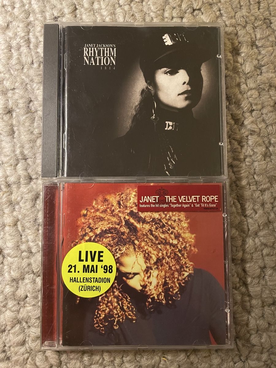 CD: 2x Janet Jackson  – Usato da Reinach AG venduto da trigger7811