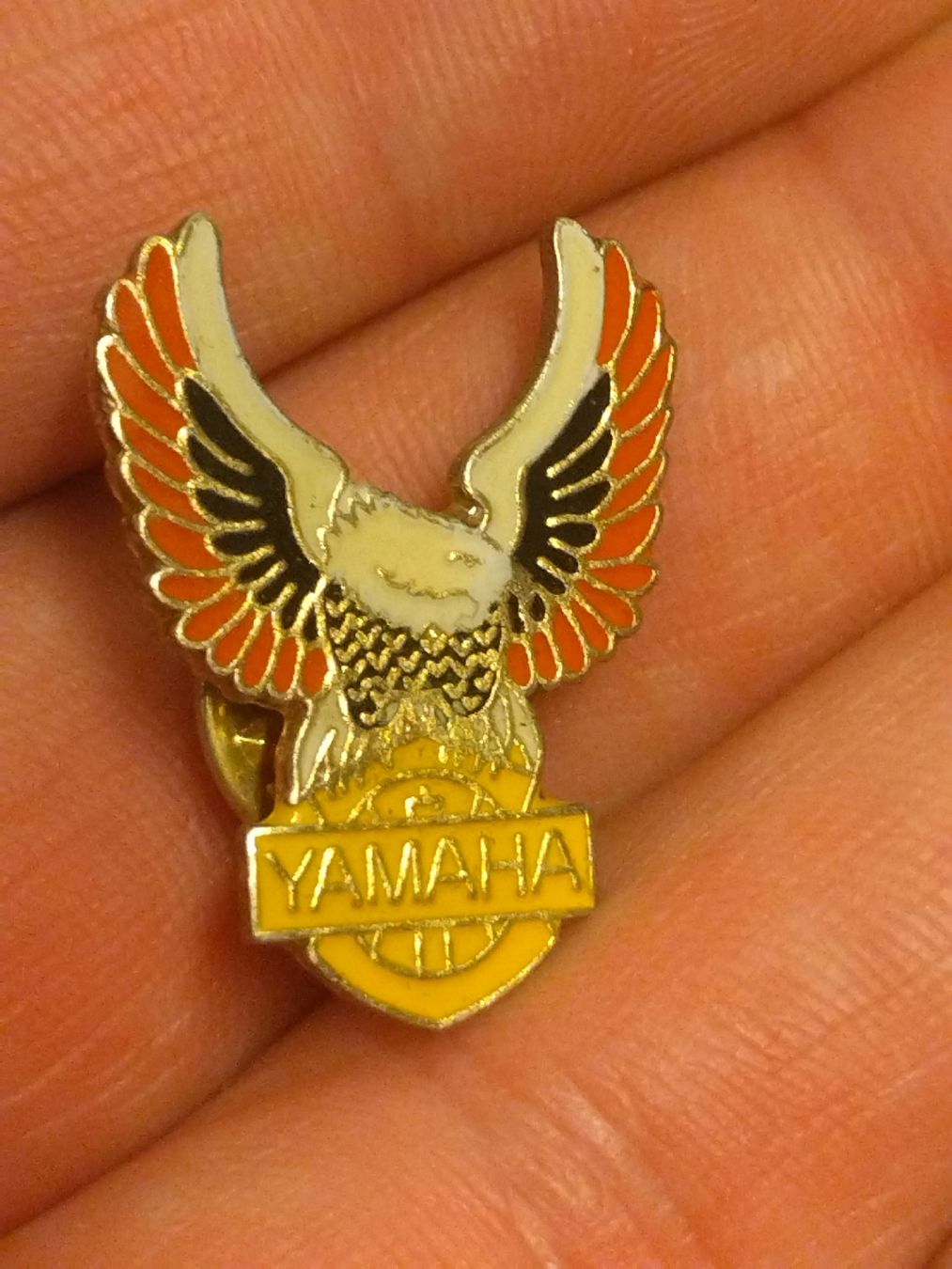 Yamaha Plaketten & Abzeichen: Pins Yamaha vintage Eagle – Gebraucht aus Farvagny-le-Grand von LaCaverne 2