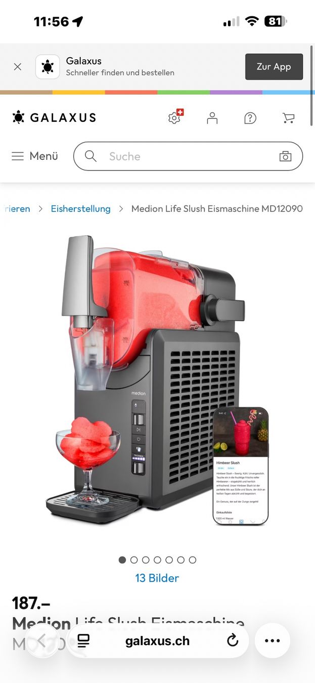 Elettrodomestici da cucina: Ninja SLUSHI Eisgetränkmaschine – Nuovo (secondo la descrizione) da Speicher venduto da tan_9bfm 1