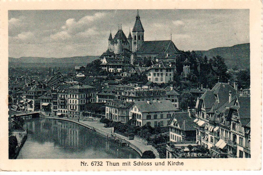 Cartes postales: Thun 1921 – D'occasion à Wolhusen par Curver9