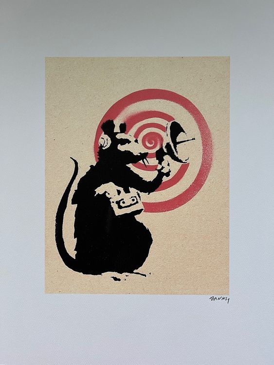 Foto & Immagini: Banksy « Radar Rat » XL VERSION – Nuovo (secondo la descrizione) da Zürich venduto da sppeidkryo 4