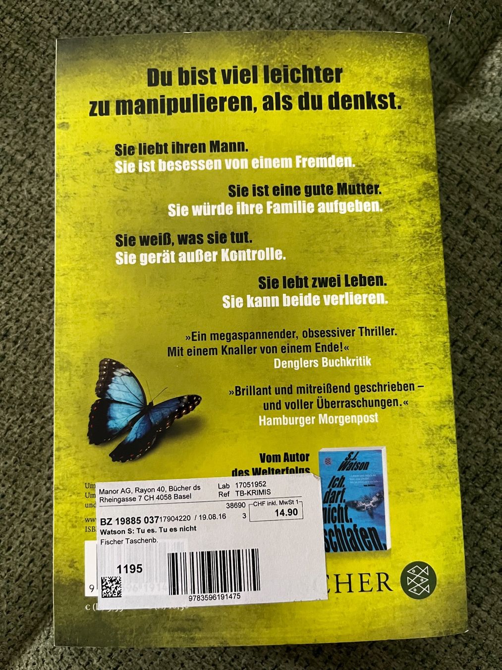 Livres: Thriller – D'occasion à Dornach par npe_7dng 1