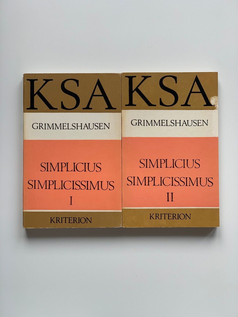 Bücher: SIMPLICIUS SIMPLICISSIMUS I+II – Gebraucht aus Regensdorf von TedK