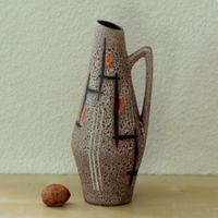 Vase en céramique fat lava, Scheurich 271 22, années 1950-60