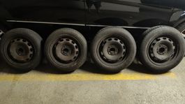4x Stahlfelgen 14 Zoll 4x108 Ford Fiesta – 5.5Jx14