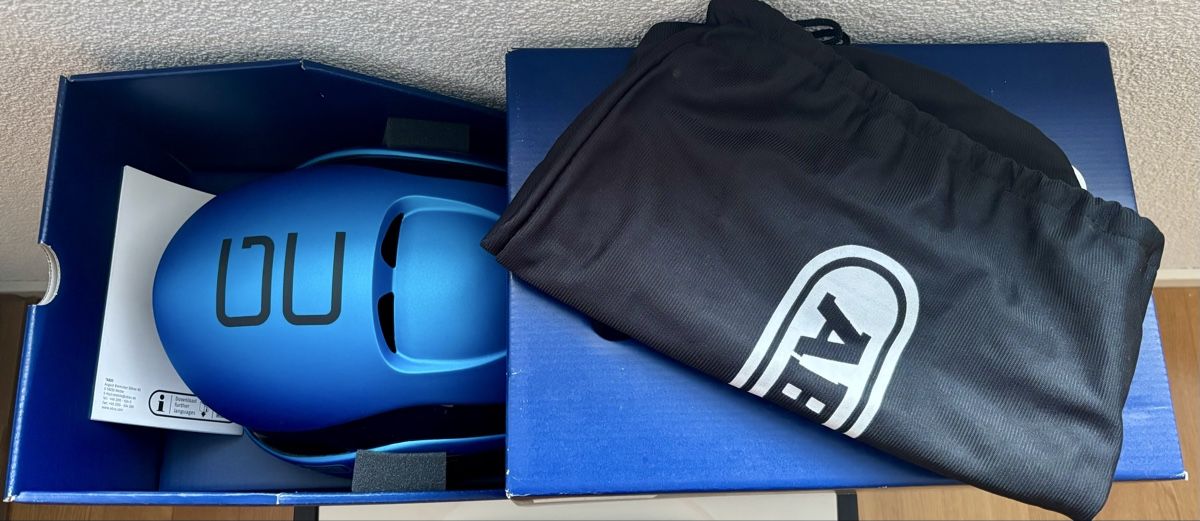 Abus Caschi: ABUS Gamechanger Rennradhelm blau – Nuovo e nell'imballaggio originale da Herzogenbuchsee venduto da bir_52nf