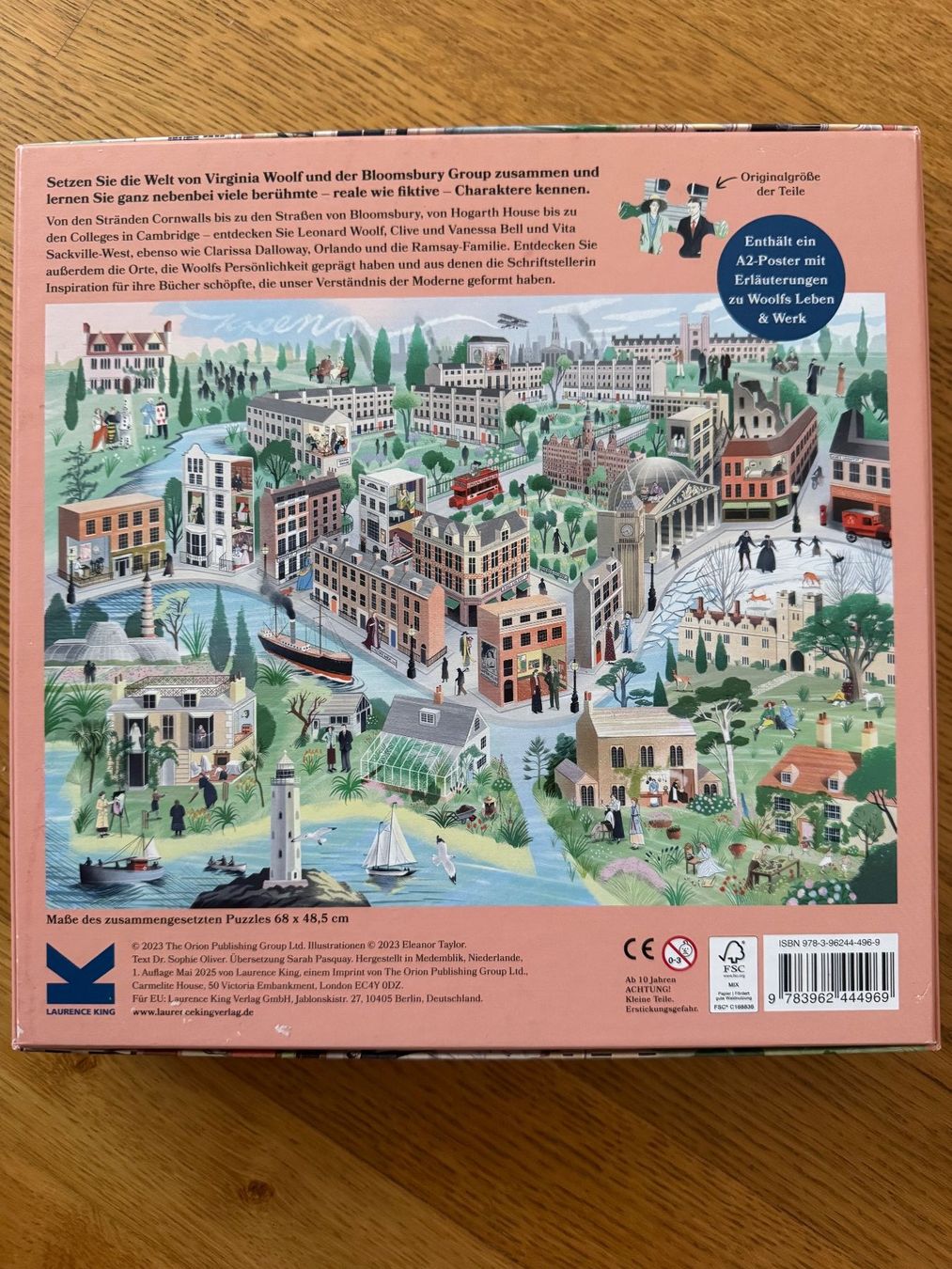 Puzzle: Virginia Woolf Puzzle – Nuovo (secondo la descrizione) da Riedholz venduto da emm_22qn 1