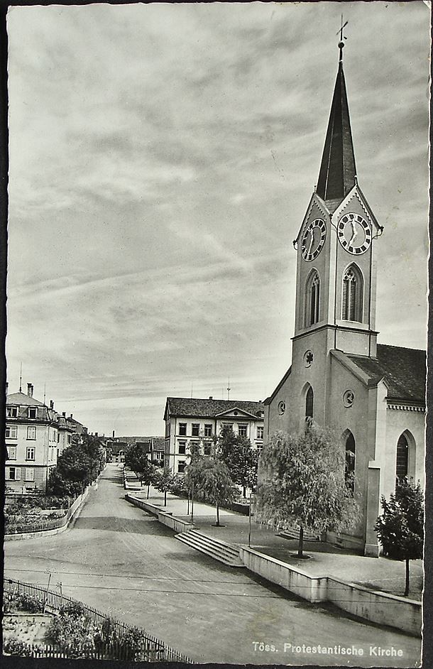 Cartes postales: TÖSS Protestantische Kirche – D'occasion à Jona par philajona