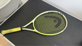 Junior 25 Tennisracket Head Extreme gelb schwarz gebraucht