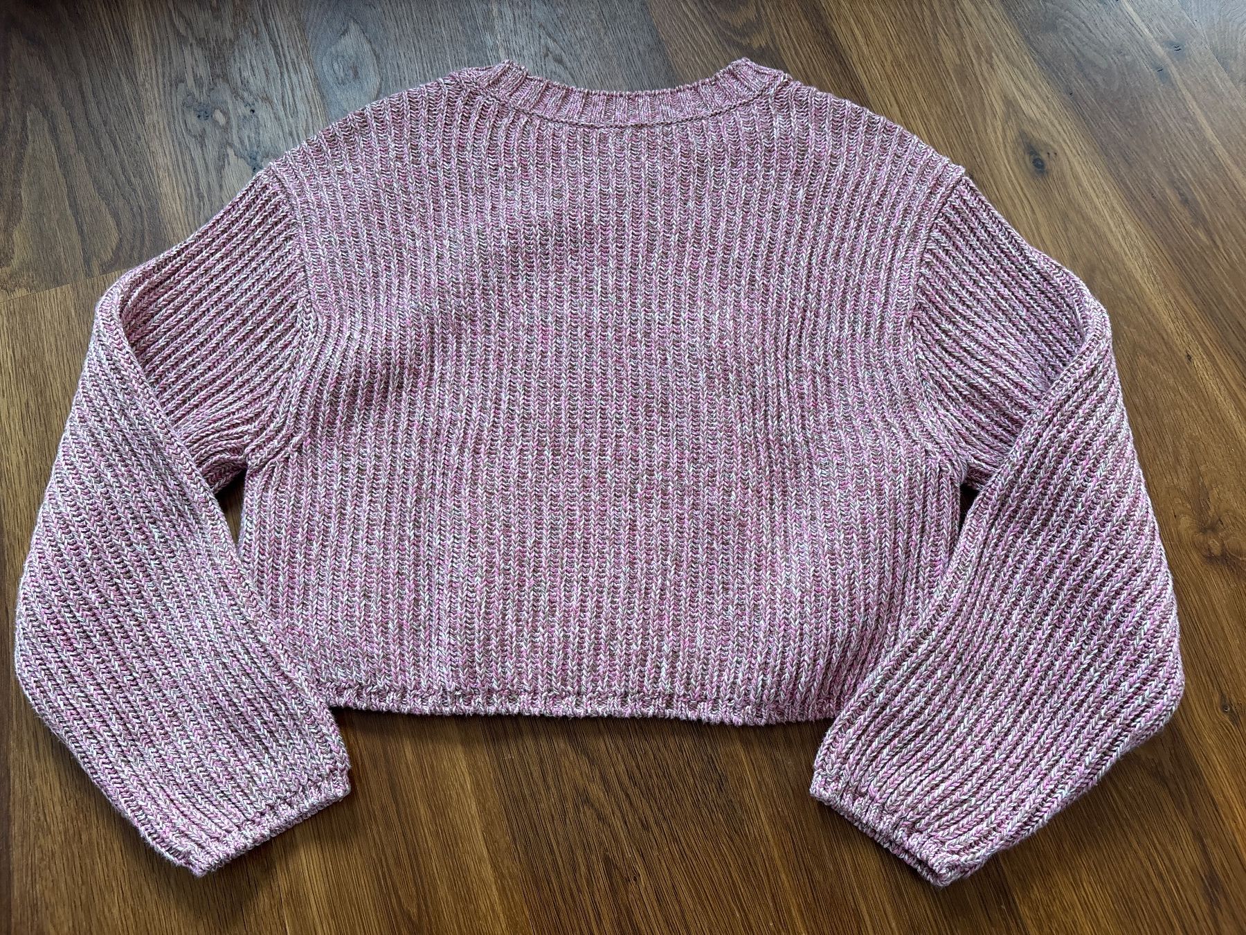 Closed Maglioni & Felpe: Closed Baumwolle Pullover rosa m Kurzarm-Bluse XS/S – Usato da Richterswil venduto da ZueriLake2 1
