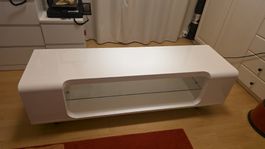schönes Designer - Lowboard weiss