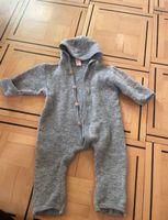 Engel Wollfleece Overall grau Grösse 62/68