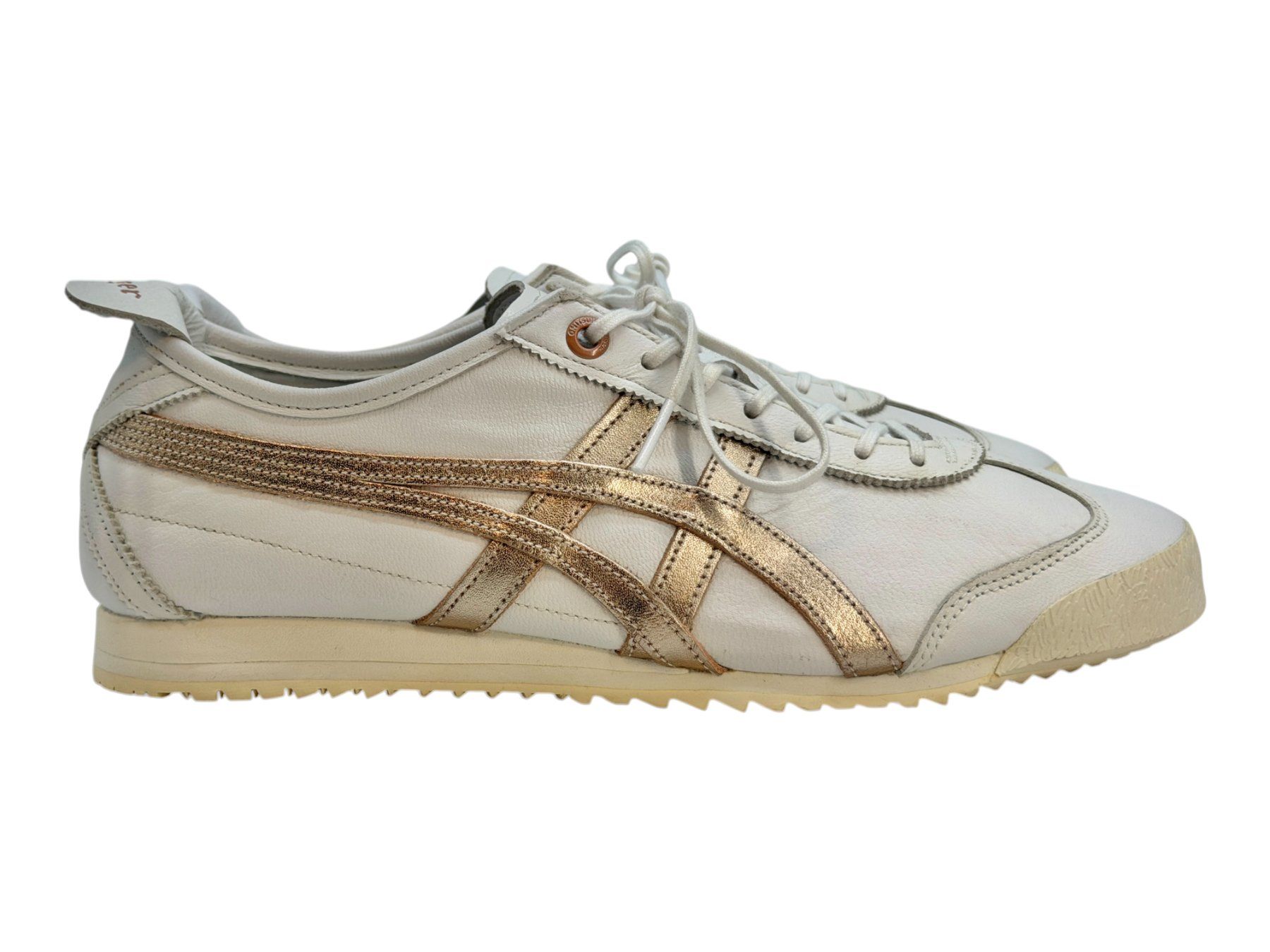 Onitsuka Damenschuhe: Onitsuka Tiger MEXICO 66 SD blanches & dorées Pointure 39.5 – Gebraucht aus Morges von 1tiquaire 4