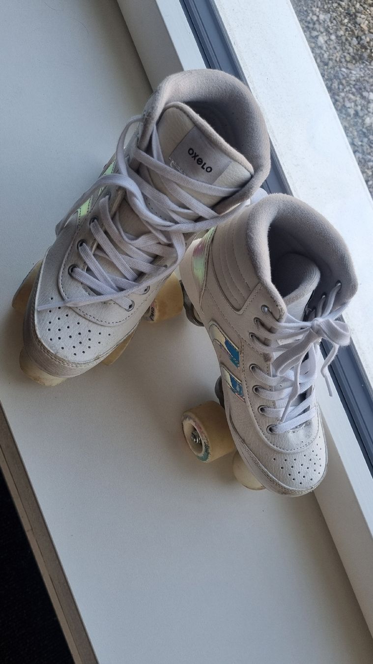 Decathlon Pattini in linea & Pattini a rotelle: Rollschuhe Quad - OXELO- Decathlon – Usato da Münchwilen TG venduto da sli_5dvb