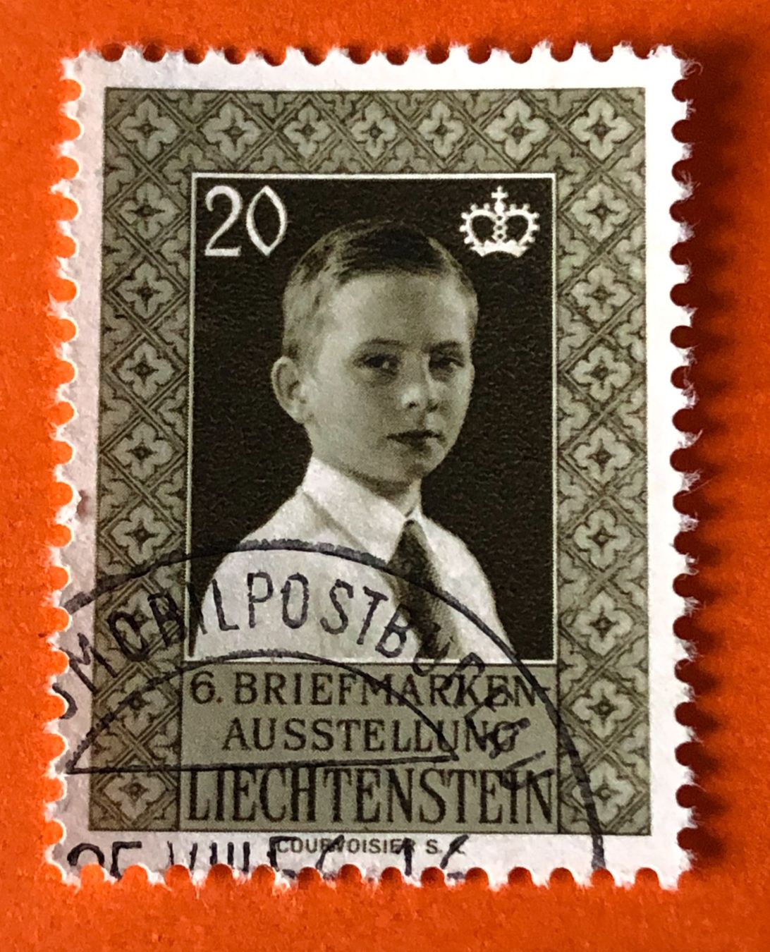 Tutti i francobolli: Briefmarken aus San Liechtenstein gestempelt  – Usato da Aarau venduto da Angi-007