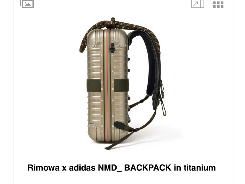 Rimowa Zaini: Rimowa adidas alu backpack – Usato da Winterthur venduto da ivan12891 1