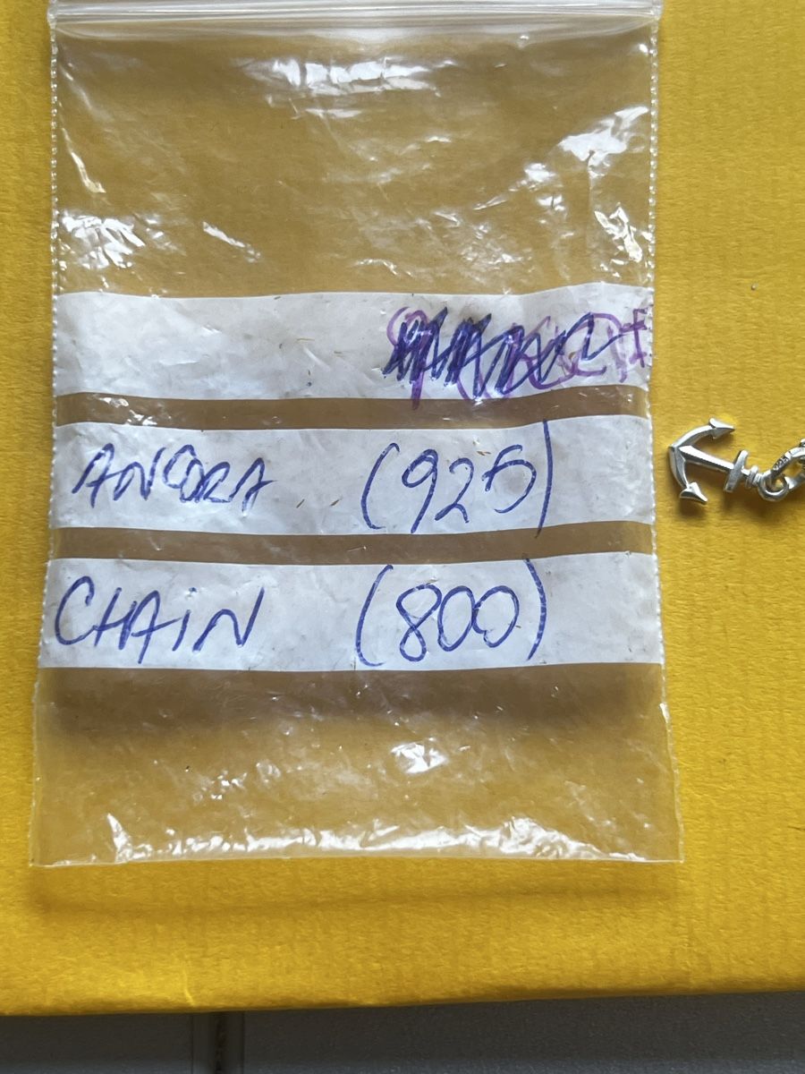 Anhänger: Silber Anker Anhänger (1cm) – Gebraucht aus Laufen von Trendmarket 6