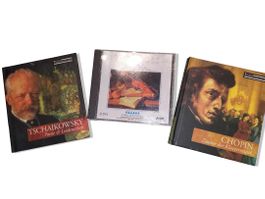 3x klassische Musik CDs 🎶 Chopin Tschaikowsky Komponisten🎧