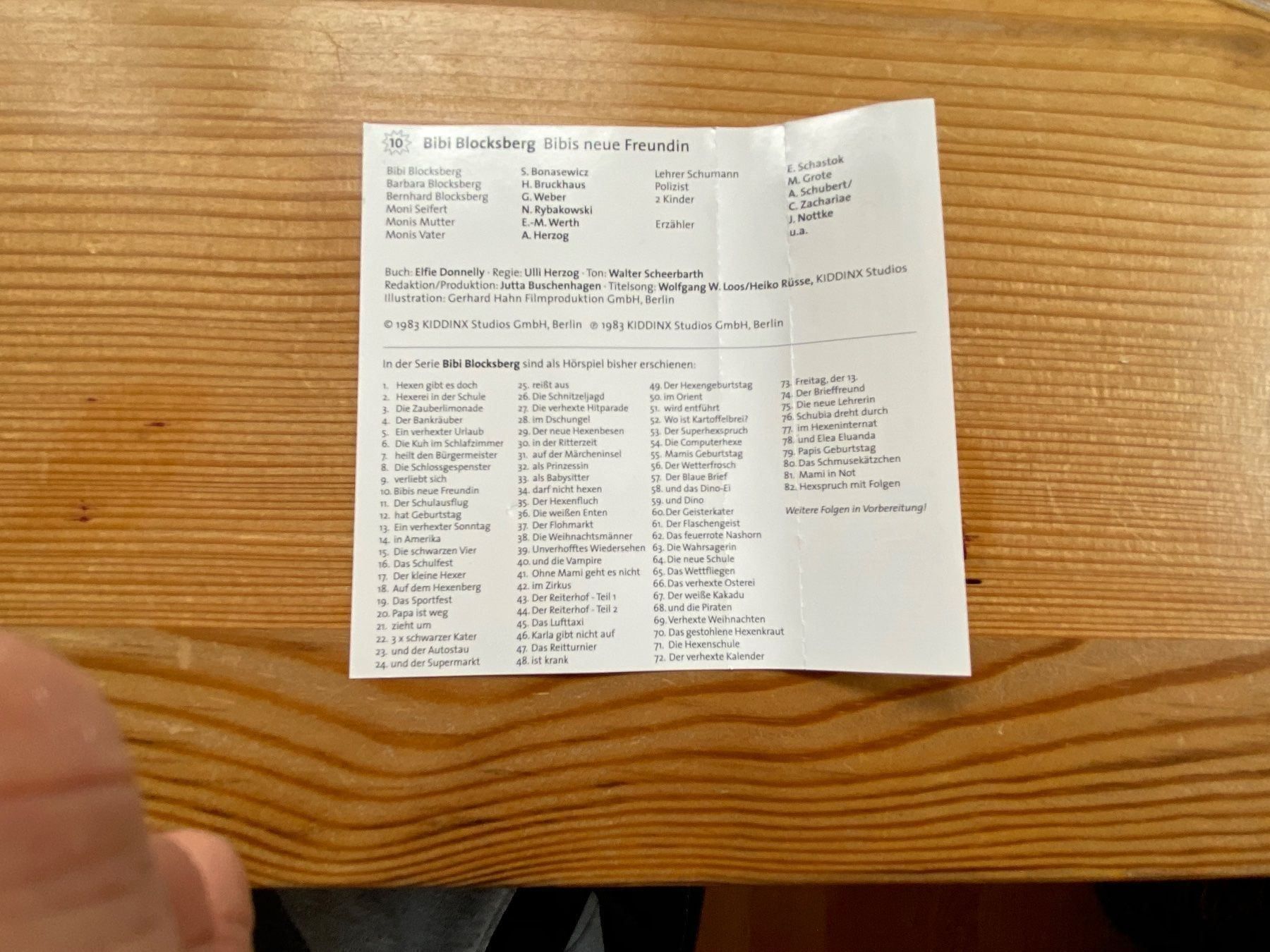 Kompaktkassetten: Kassette - Bibi Blocksberg (10) – Gebraucht aus St.Gallen von kingsamas 4