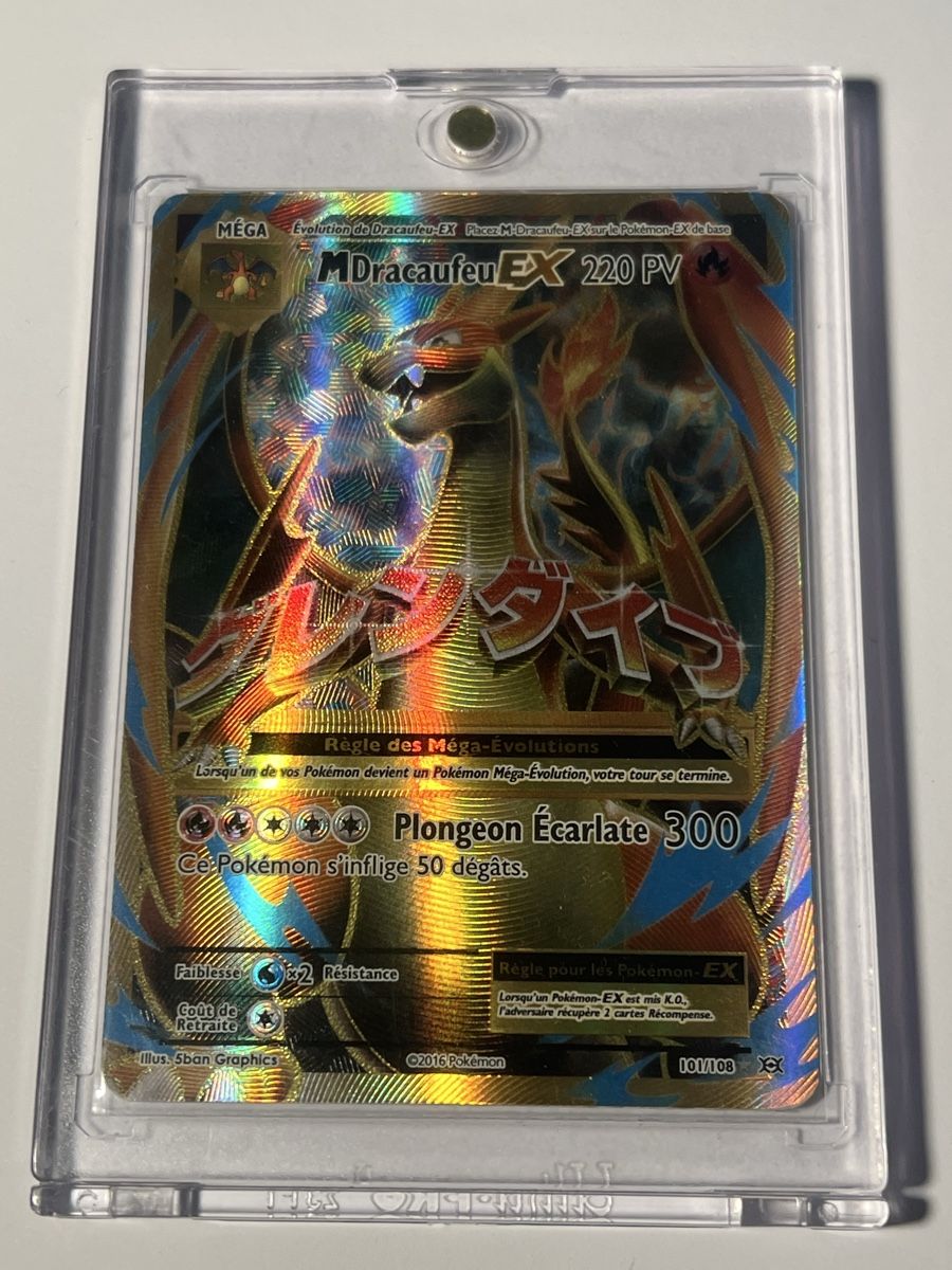 Pokémon Carte collezionabili: MDracaufeu Ex 101/108 – Usato da Perly venduto da Alexandra309